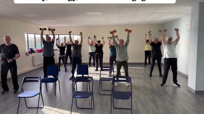 ACTIVE RETIRED EXERCISE CLASS IN SAILE KINSALE.THURSDAYS @ 11.15AM.